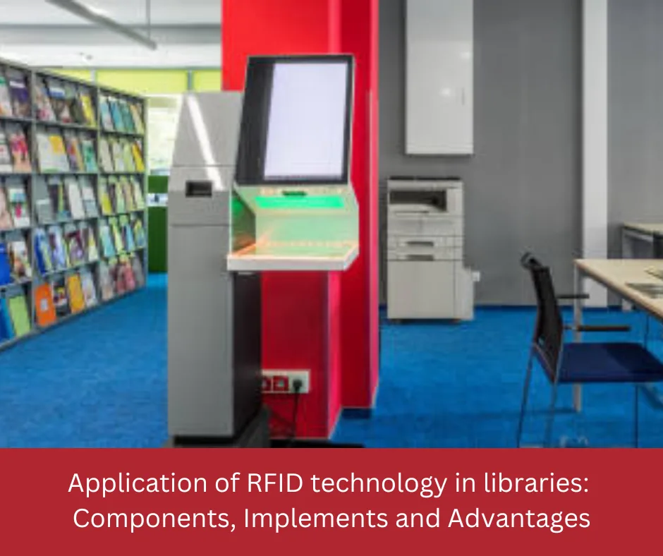 Application of RFID technology in libraries.