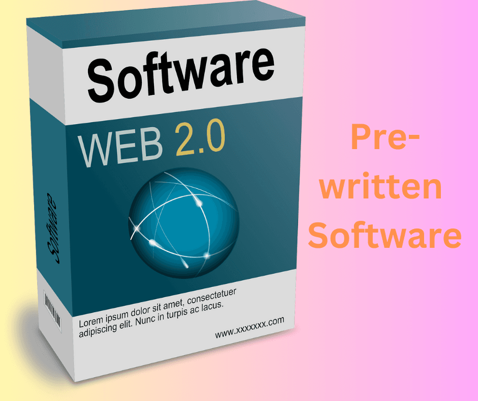 Pre-written software: Types; Advantages and Disadvantages