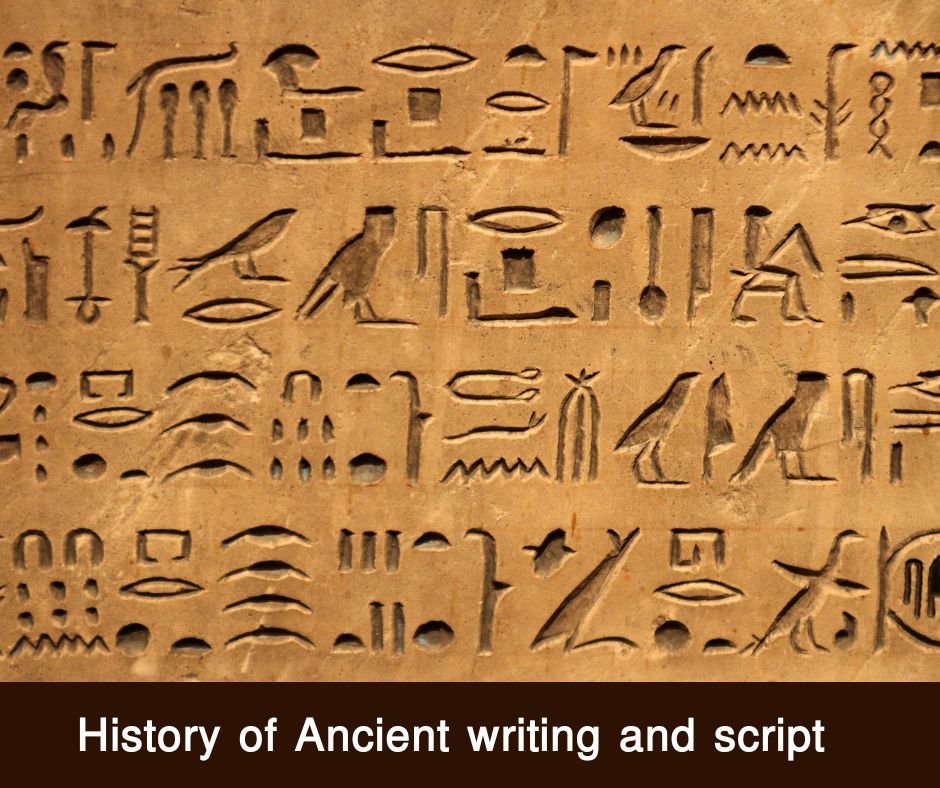 History of Ancient writing and script