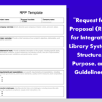 Request for Proposal (RFP) for Integrated Library System: Structure, Purpose, and Guidelines