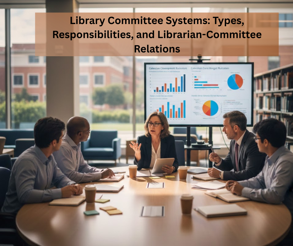 Library Committee Systems: Types, Responsibilities, and Librarian-Committee Relation