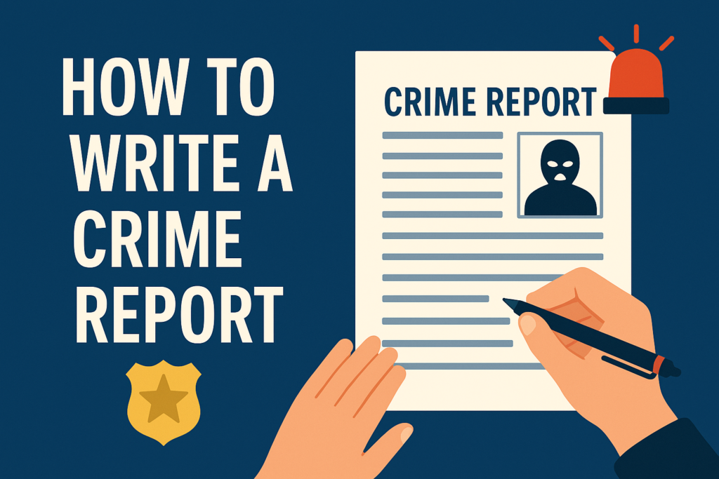 Crime Report: Meaning, Purpose, and Sample