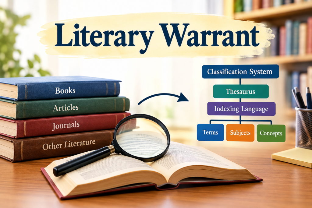 Literary Warrant in Library and Information Science: 